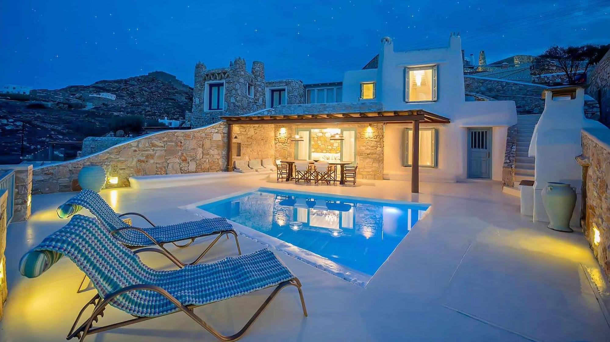 Villa Altera Pars Of Mykonos Mykonos Town Exterior foto